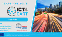 PRESS RELEASE: The Final Event of the ICT4CART project takes place at the ITS World Congress in Hamburg on 15th October 2021